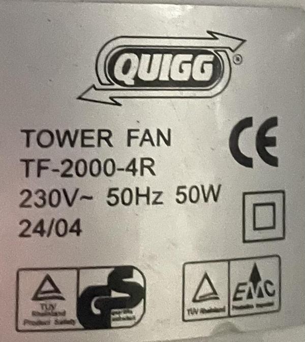 Tower fan Quiqq